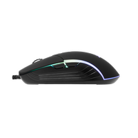 Miš BARACUDA BGM-011 NAUTILUS, RGB, 12800 dpi, crni