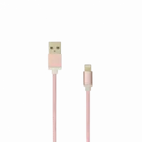 KABEL SBOX USB -> iPh.7 M/M 1,5M Blister Zlatno Roza