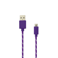 KABEL SBOX USB->MICRO USB 1M Ljubičasti