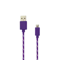 KABEL SBOX USB->MICRO USB 1M Ljubičasti