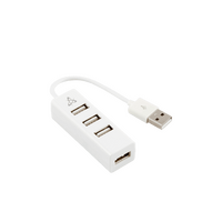 USB razdjelnik SBOX H-204, USB 2.0, 4 ulaza, bijeli