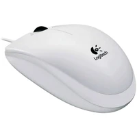 Miš LOGITECH B100, žičani, bijeli (910-003360)