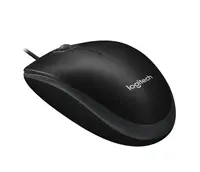 Miš LOGITECH B100, žičani, crni (910-003357)