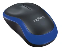 Miš LOGITECH M185, bežični, plavi (910-002239)