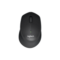 Miš LOGITECH M330 Silent Plus, bežični, crni (910-004909)