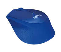 Miš LOGITECH M330 Silent Plus, bežični, plavi (910-004910)