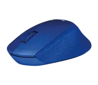Miš LOGITECH M330 Silent Plus, bežični, plavi (910-004910)