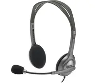 Slušalice za PC LOGITECH H110, 3.5mm, srebrno-crne (981-000271) Slušalice za PC LOGITECH H110, 3.5mm, srebrno-crne (981-000271)