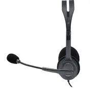 Slušalice za PC LOGITECH H111, stereo, 3.5mm, sive (981-000593)