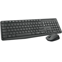 Tipkovnica + miš LOGITECH MK235, bežični, crni (920-008031)