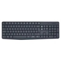 Tipkovnica + miš LOGITECH MK235, bežični, crni (920-008031)