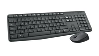 Tipkovnica + miš LOGITECH MK235, bežični, crni (920-008031)