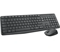 Tipkovnica + miš LOGITECH MK235, bežični, crni (920-008031)