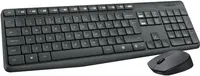 Tipkovnica + miš LOGITECH MK235, bežični, crni (920-008031)