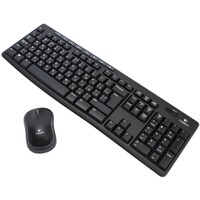 Tipkovnica + miš LOGITECH MK270, bežični, crni (920-004532)