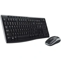 Tipkovnica + miš LOGITECH MK270, bežični, crni (920-004532)