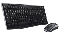 Tipkovnica + miš LOGITECH MK270, bežični, crni (920-004532)