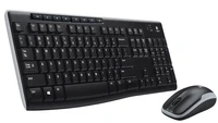 Tipkovnica + miš LOGITECH MK270, bežični, crni (920-004532)