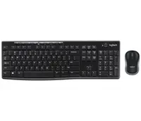 Tipkovnica + miš LOGITECH MK270, bežični, crni (920-004532)