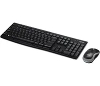 Tipkovnica + miš LOGITECH MK270, bežični, crni (920-004532)