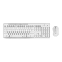 Tipkovnica + miš LOGITECH MK295, bežični, bijeli (920-009824)