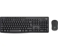 Tipkovnica + miš LOGITECH MK295, bežični, bijeli (920-009824)