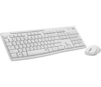 Tipkovnica + miš LOGITECH MK295, bežični, bijeli (920-009824)