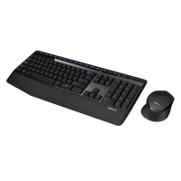 Tipkovnica + miš LOGITECH MK345, bežični, crni (920-006489)