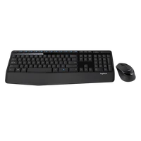 Tipkovnica + miš LOGITECH MK345, bežični, crni (920-006489)