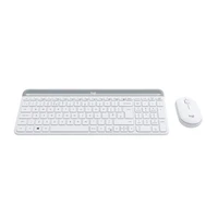 Tipkovnica + miš LOGITECH MK470, bežični, bijeli (920-009205)