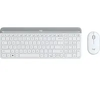 Tipkovnica + miš LOGITECH MK470, bežični, bijeli (920-009205)