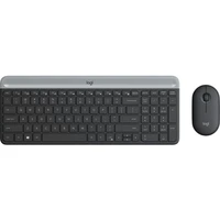 Tipkovnica + miš LOGITECH MK470, bežični, crni (920-009264)