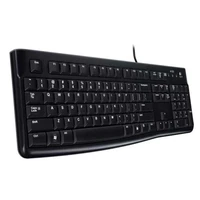 Tipkovnica LOGITECH K120 OEM, žična, crna (920-002642)
