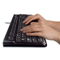 Tipkovnica LOGITECH K120 OEM, žična, crna (920-002642)
