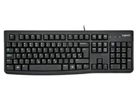 Tipkovnica LOGITECH K120 OEM, žična, crna (920-002642)