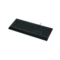 Tipkovnica LOGITECH K280, žična, crna (920-005217)