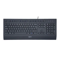 Tipkovnica LOGITECH K280, žična, crna (920-005217)