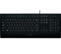 Tipkovnica LOGITECH K280, žična, crna (920-005217)