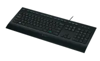 Tipkovnica LOGITECH K280, žična, crna (920-005217)