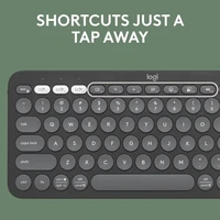 Tipkovnica LOGITECH K380s, BT, bežična, crna (920-011851)