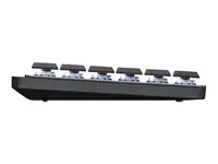 Tipkovnica LOGITECH MX Mechanical, bežična, BT, crna (920-010757)