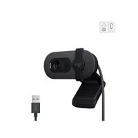 Web kamera LOGITECH Brio 100, crna (960-001585)