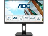 Monitor AOC 24P2C, 23.8", IPS, FHD, 75Hz, 4ms, HDMI, DP, pivot Monitor AOC 24P2C, 23.8", IPS, FHD, 75Hz, 4ms, HDMI, DP, pivot