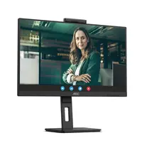 Monitor AOC 24P3CW, 23.8", IPS, FHD, 75HZ, 4ms, HDMI, DP, kamera, pivot