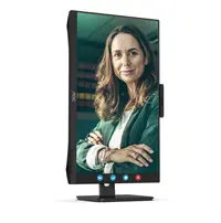Monitor AOC 24P3CW, 23.8", IPS, FHD, 75HZ, 4ms, HDMI, DP, kamera, pivot