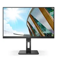 Monitor AOC 27P2Q, 27", IPS, FHD, 75Hz, 4ms, VGA, HDMI, DP, pivot Monitor AOC 27P2Q, 27", IPS, FHD, 75Hz, 4ms, VGA, HDMI, DP, pivot