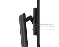 Monitor LENOVO ThinkVision P24h-30, 24", QHD, 60Hz, 4ms, HDMI, DP