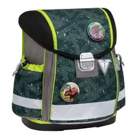 Torba školska Belmil classy with patches Green Splash 403-13/AG/PC-4