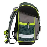 Torba školska Belmil classy with patches Green Splash 403-13/AG/PC-4