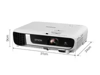 Projektor EPSON EB-W51, 3LCD, WXGA, 4000 ANSI (V11H977040)